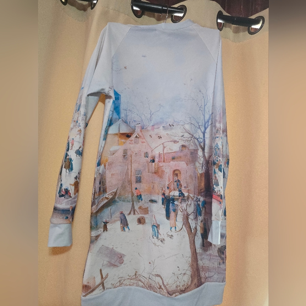 Blackmilk Winterscape Sweater Dress